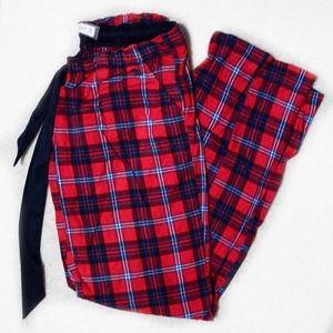 A&F Red Plaid Pajama Pants